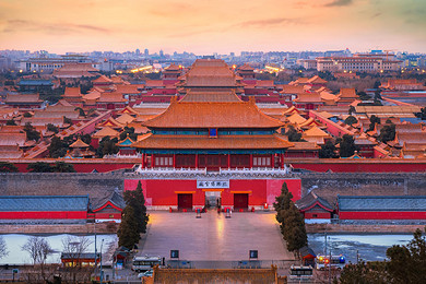 北京 飞机去 飞机回  5天4晚 【美丽夕阳红】爸妈游-北京一地双飞5日