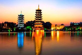 桂林 高铁去 高铁回  4天3晚 《东岸风景》桂林阳朔双高四天跟团游