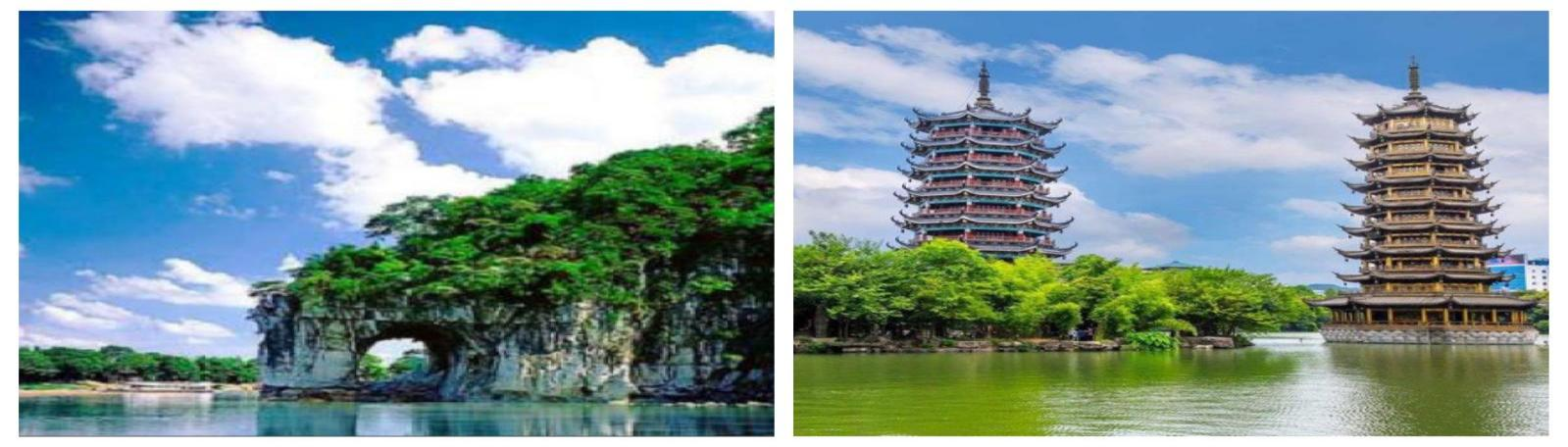 桂林 汽车去 汽车回  3天2晚 桂林千古情三日游