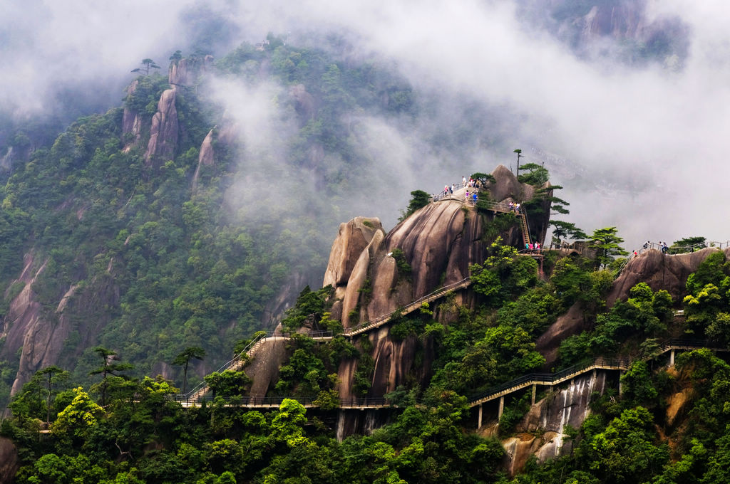 江西 高铁去 高铁回  5天4晚 （美景）景德镇/婺源篁岭/望仙谷/葛仙村/三清山五日游