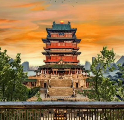 湖北 汽车去 汽车回  2天1晚 【云楼牧歌】湖北武汉黄鹤楼-5A景区木兰草原纯玩汽车二日游