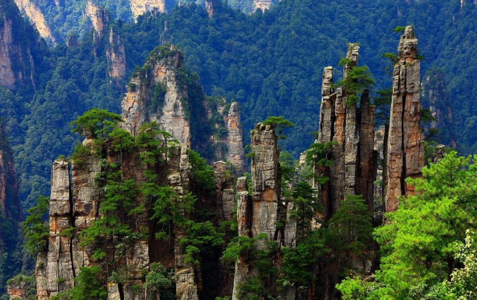 张家界 汽车去 汽车回  2天1晚 【XSD】万人红色张家界2日游