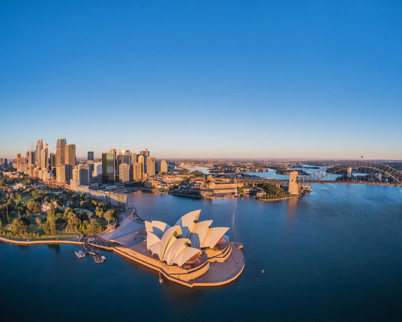 欧洲 飞机去 飞机回  8天7晚 质品澳大利亚东岸双城8天6晚 (HO) 悉尼-墨尔本 (4钻）