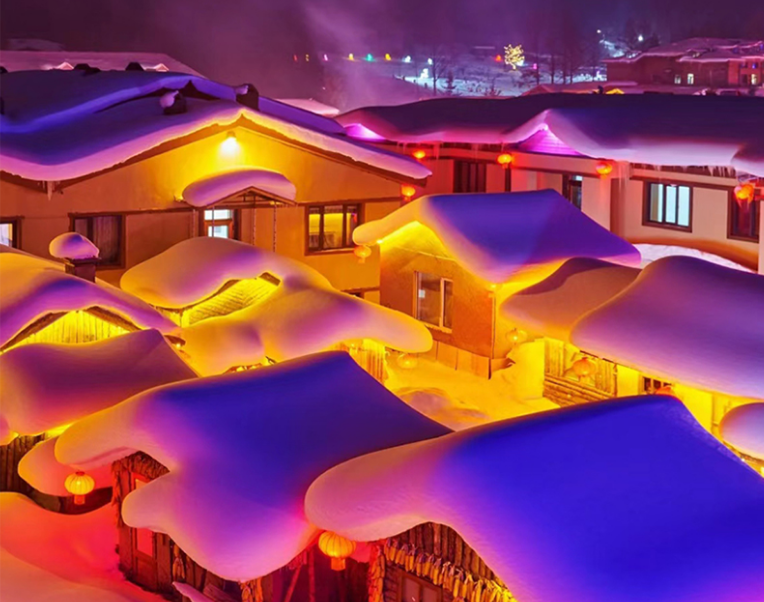 黑龙江 飞机去 飞机回  6天5晚 纯玩百分百-哈尔滨、亚布力、雪乡