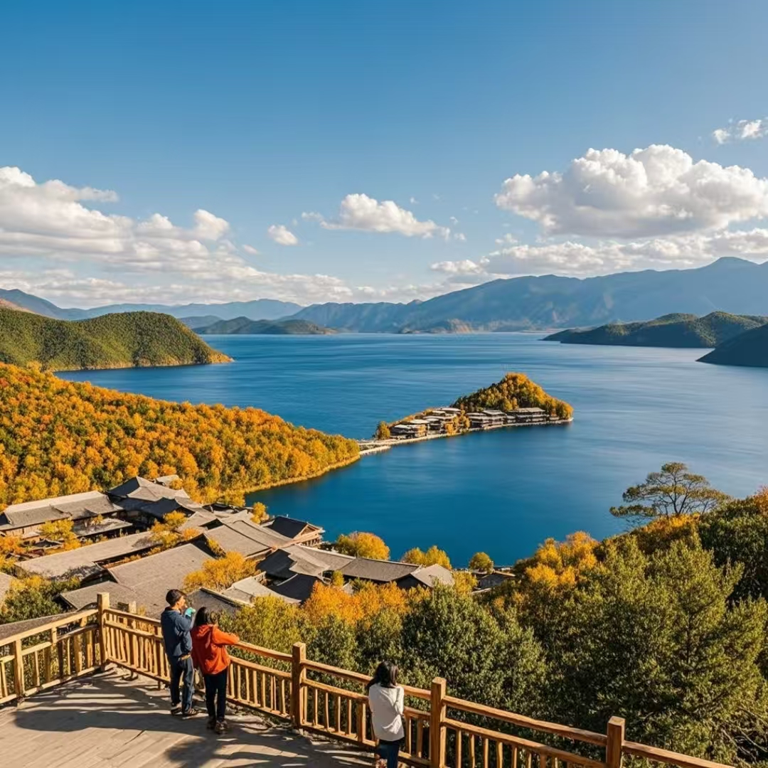 云南 火车去 火车回  13天12晚 臻云南大全景13日游【泸沽湖】