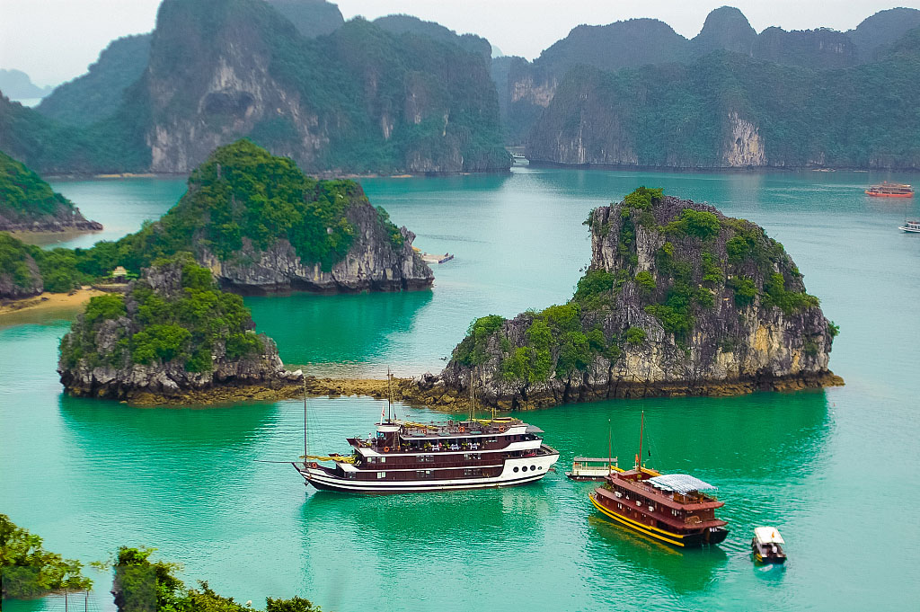 河内 火车去 火车回  6天5晚 悠游越南