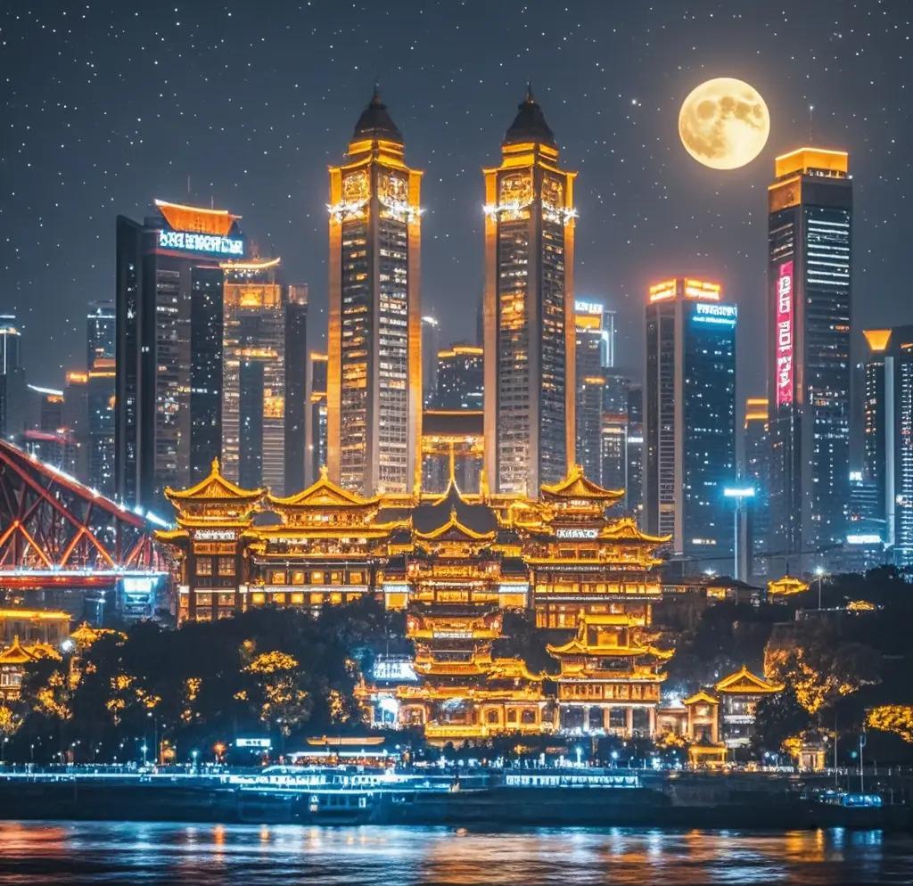 重庆 高铁去 高铁回  3天2晚 山城3天2晚
